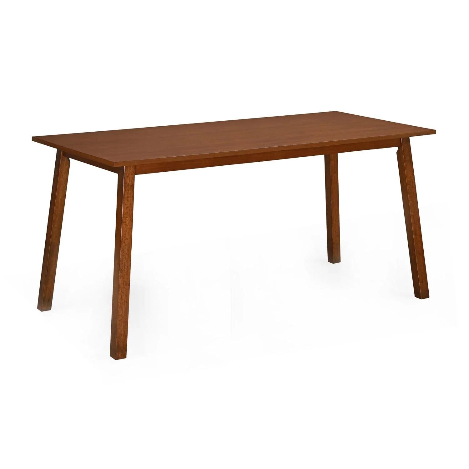 Luxo Nation Harmony Walnut 6-Seater Dining Set